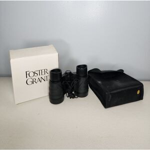 Foster Grant Binoculars with Case Mint Condition